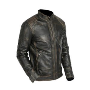 Aaron Slight Motorcycle Leather Jacket