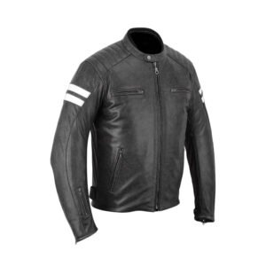 Fred Motorcycle Leather Jacket