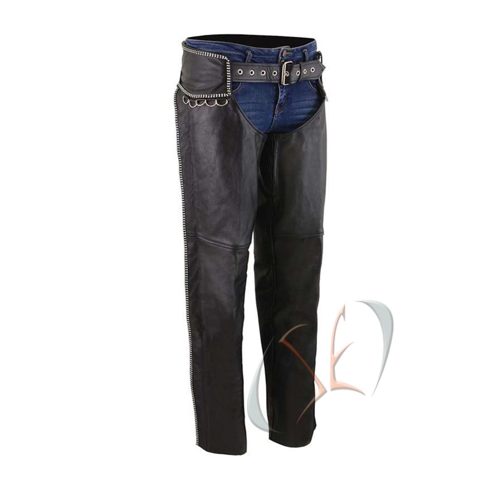 Motorcycle Leather Chap
