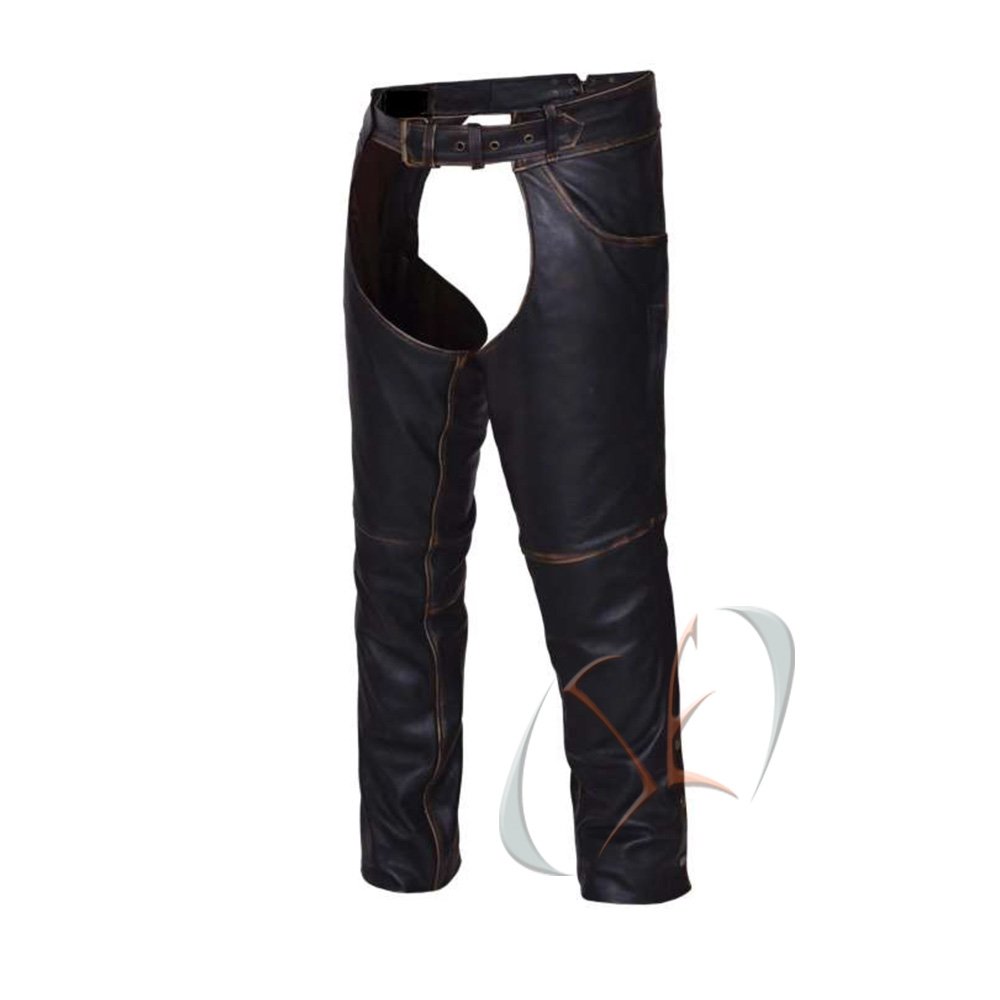 Motorcycle Leather Chap