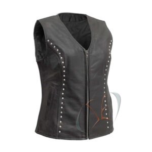 Motorcycle Leather Vest