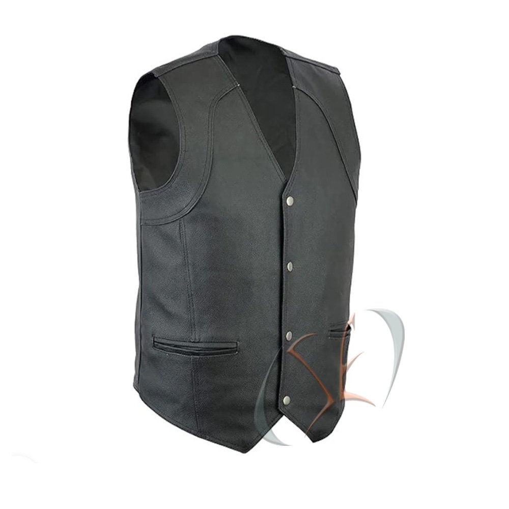 Motorcycle Leather Vest